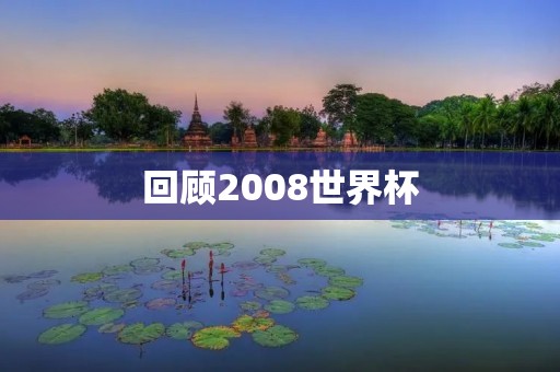 回顾2008世界杯：历史上最具观赏性的足球盛宴