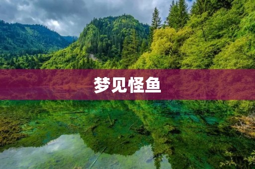 梦见怪鱼:解梦大全之神奇解析