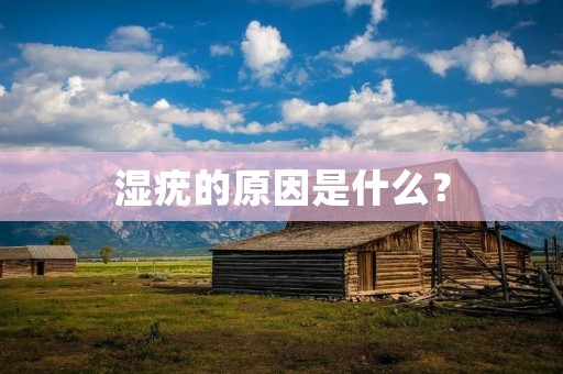 湿疣的原因是什么? 湿疣的原因是什么?