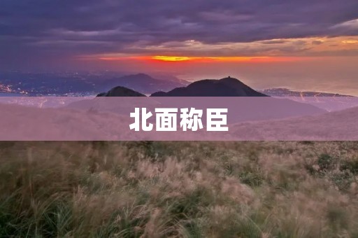 北面称臣:中国古代的一种外交关系 北面称臣:中国古代的一种外交关系