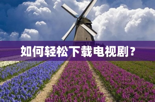 如何轻松下载电视剧? 如何轻松下载电视剧?