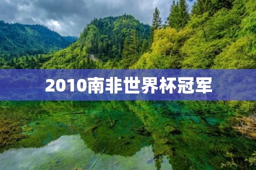 2010南非世界杯冠军:西班牙队的荣耀时刻 2010南非世界杯冠军:西班牙队的荣耀时刻