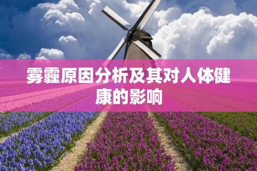 雾霾原因分析及其对人体健康的影响 雾霾原因分析及其对人体健康的影响