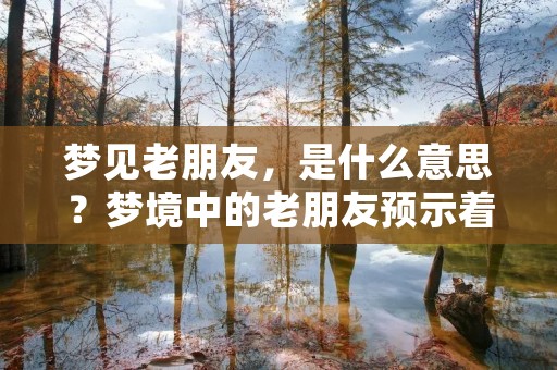 梦见老朋友，是什么意思？梦境中的老朋友预示着什么？