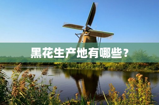 黑花生产地有哪些？