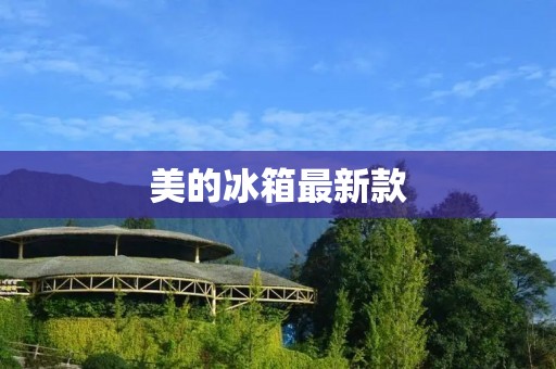 美的冰箱最新款：独具匠心的智能家电