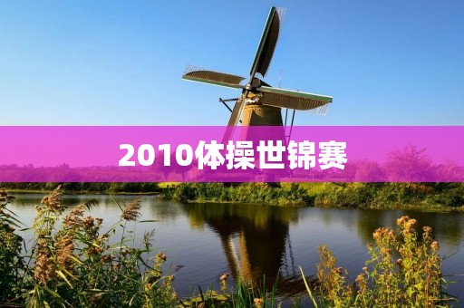 2010体操世锦赛:中国队夺得历史性的男女团体双冠军
