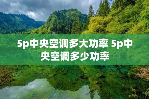5p中央空调多大功率 5p中央空调多少功率