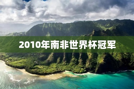 2010年南非世界杯冠军:西班牙队 2010年南非世界杯冠军:西班牙队