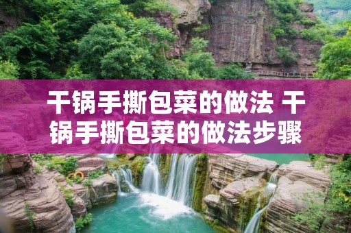 干锅手撕包菜的做法 干锅手撕包菜的做法步骤