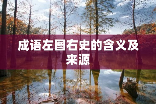 成语左图右史的含义及来源