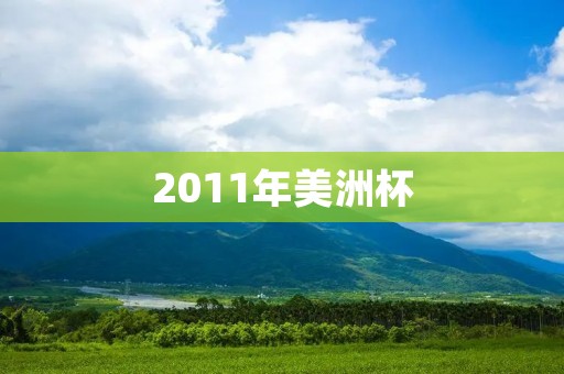 2011年美洲杯:阿根廷夺冠,巴西屈居亚军 2011年美洲杯:阿根廷夺冠,巴西屈居亚军