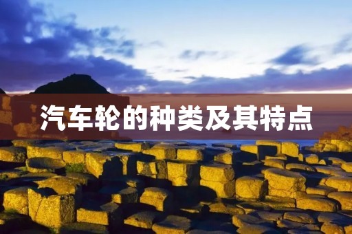 汽车轮的种类及其特点