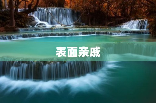 表面亲戚：探讨亲戚关系的真相
