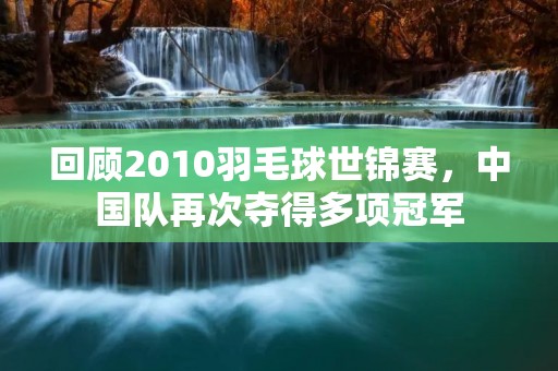 回顾2010羽毛球世锦赛,中国队再次夺得多项冠军 回顾2010羽毛球世锦赛,中国队再次夺得多项冠军