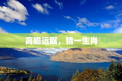 高瞻远瞩,猜一生肖