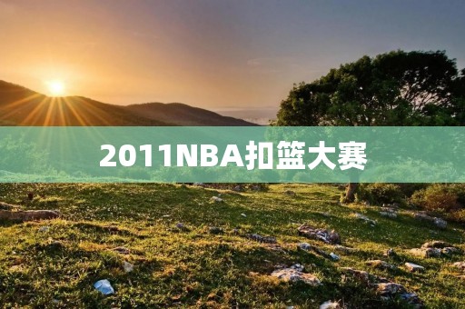 2011NBA扣篮大赛：震撼全场的高空飞跃