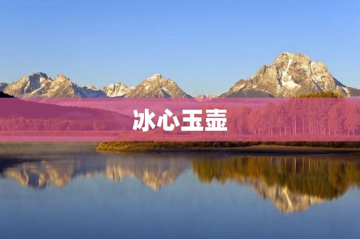 冰心玉壶：一件极具文化价值的珍品