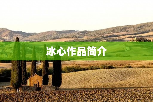 冰心作品简介