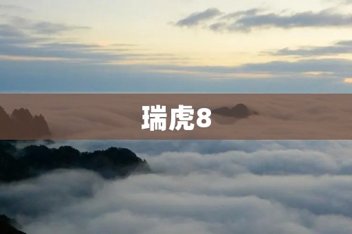 瑞虎8:家用SUV新选择 瑞虎8:家用SUV新选择
