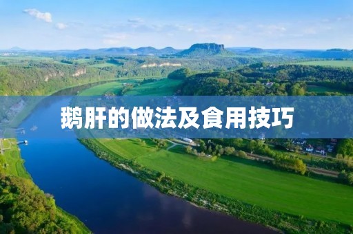 鹅肝的做法及食用技巧 鹅肝的做法及食用技巧