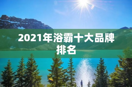 2021年浴霸十大品牌排名