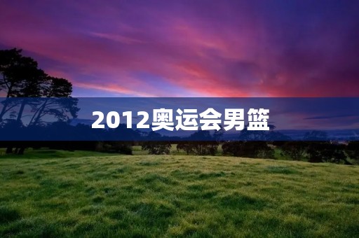 2012奥运会男篮：中国男篮的崛起与挑战