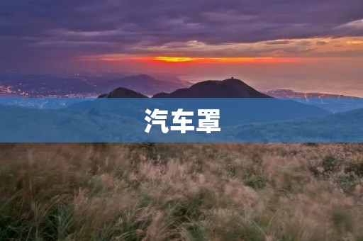 汽车罩:保护你的座驾 汽车罩:保护你的座驾
