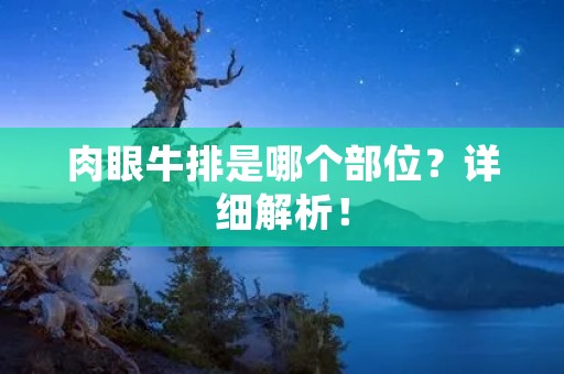 肉眼牛排是哪个部位？详细解析！
