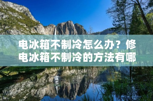 电冰箱不制冷怎么办?修电冰箱不制冷的方法有哪些? 电冰箱不制冷怎么办?修电冰箱不制冷的方法有哪些?