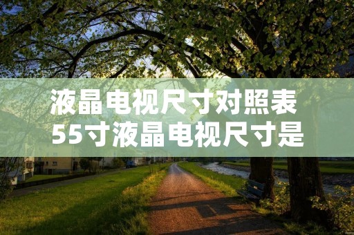 液晶电视尺寸对照表 55寸液晶电视尺寸是多少 液晶电视尺寸对照表 55寸液晶电视尺寸是多少