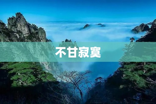 不甘寂寞:如何在生活中寻找乐趣 不甘寂寞:如何在生活中寻找乐趣