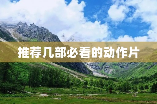 推荐几部必看的动作片 推荐几部必看的动作片