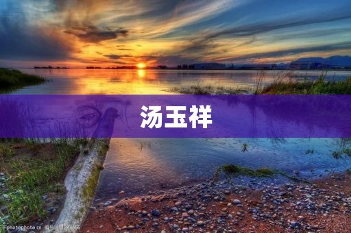 汤玉祥:民族英雄的传奇一生 汤玉祥:民族英雄的传奇一生