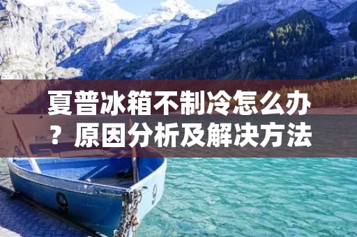 夏普冰箱不制冷怎么办?原因分析及解决方法