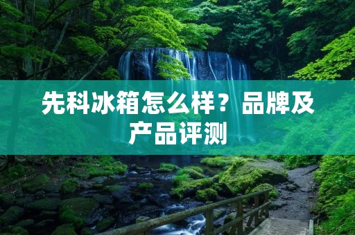 先科冰箱怎么样?品牌及产品评测