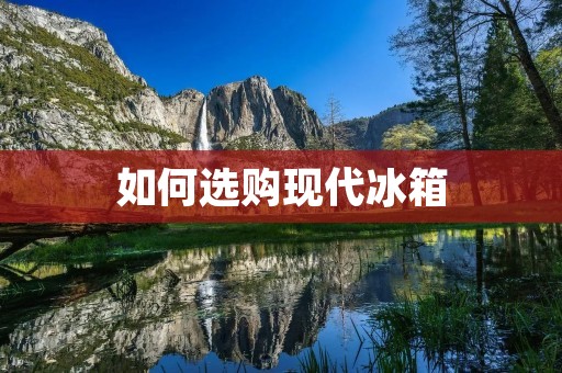 如何选购现代冰箱