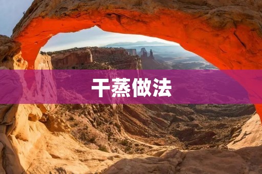 干蒸做法:一种健康美味的烹饪方式 干蒸做法:一种健康美味的烹饪方式