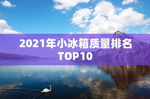 2021年小冰箱质量排名TOP10