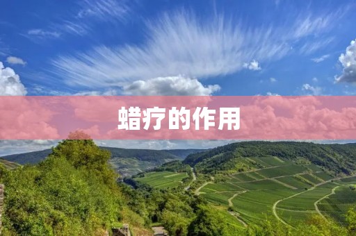 蜡疗的作用 蜡疗的作用