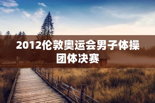 2012伦敦奥运会男子体操团体决赛:中国队夺冠 2012伦敦奥运会男子体操团体决赛:中国队夺冠