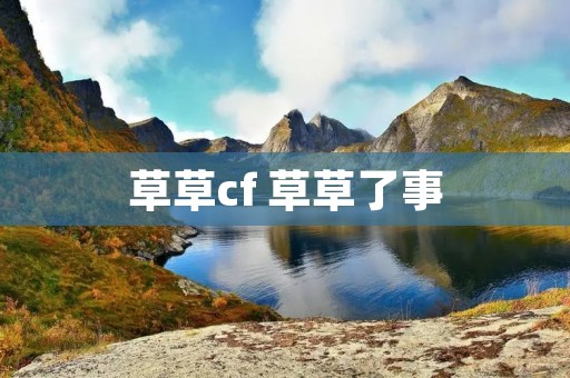 草草cf 草草了事