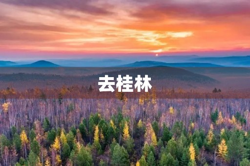 去桂林 去桂林
