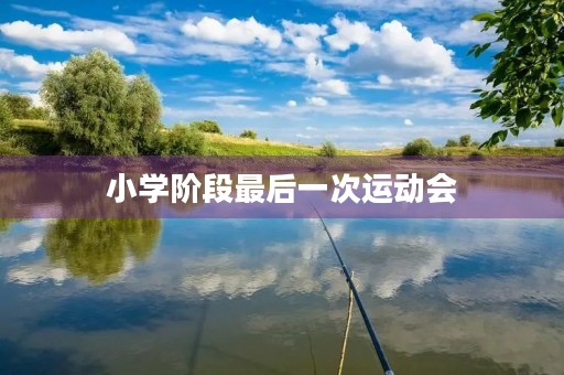 小学阶段最后一次运动会