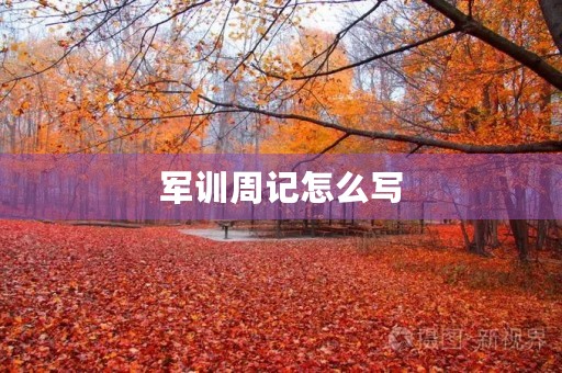 军训周记怎么写 军训周记怎么写