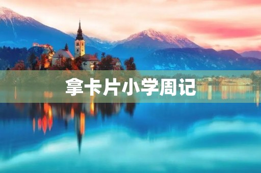 拿卡片小学周记 拿卡片小学周记