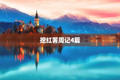 挖红薯周记4篇 挖红薯周记4篇