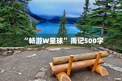 “畅游W星球”周记500字