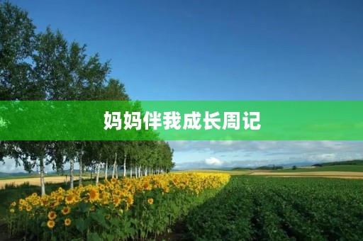 妈妈伴我成长周记 妈妈伴我成长周记