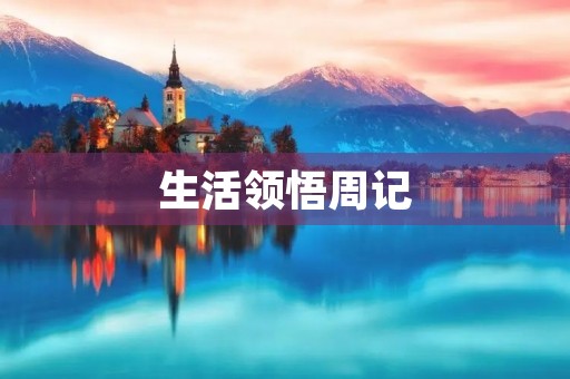 生活领悟周记